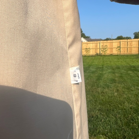 Vintage 1986 Bonnie Cashin Russel Taylor Long Red and Tan Trench Coat Size 8/10 - Picture 5 of 16